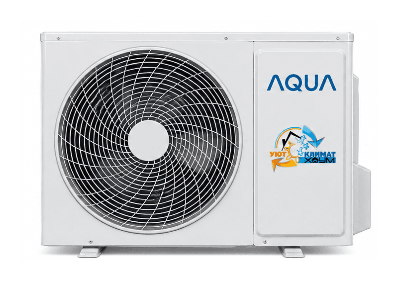 AQUA AQ-25BRQ1/R3 Biwa on/off — боковой вид / наружный блок