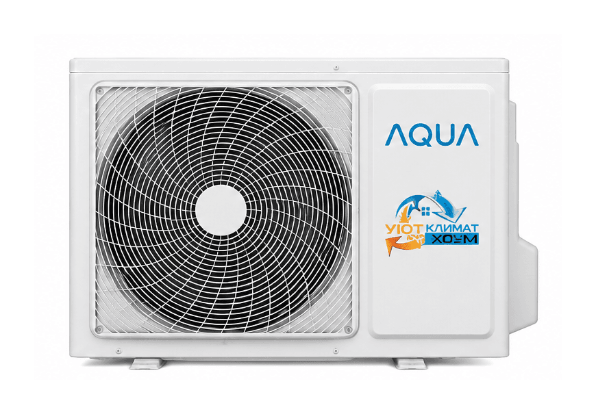 AQUA AQI-20BIQ1/R3 Biwa inverter — боковой вид / наружный блок