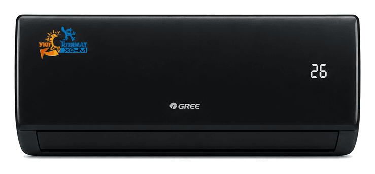 Gree GWH24AVEXF-K6DNA1A Airy Black inverter — внутренний блок